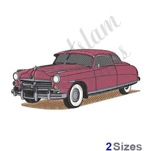 1952 Hudson Hornet - Machine Embroidery Design