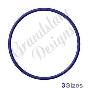 Circle (Outline) Machine Embroidery Design, Embroidery Designs, Machine Embroidery, Embroidery Patterns, Embroidery Files, Instant Download