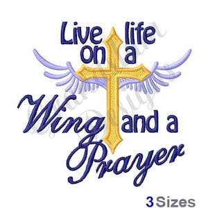 Angel Cross - Machine Embroidery Design