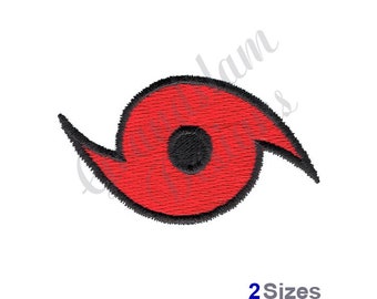 Hurricane Typhoon Symbol Applique Embroidery Design in 3x3 4x4 5x5 and ...