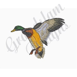 Male Duck - Machine Embroidery Design, Embroidery Designs, Machine Embroidery, Embroidery Patterns, Embroidery Files, Instant Download