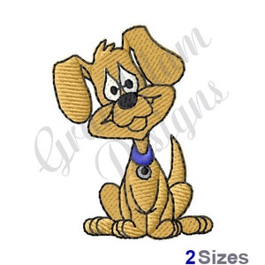 Cartoon Dog - Machine Embroidery Design