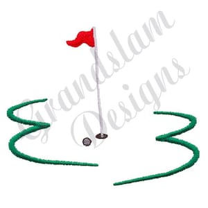 Golf Design - Machine Embroidery Design