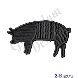 Pig - Machine Embroidery Design