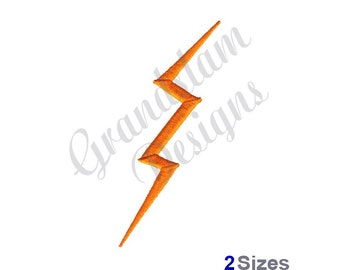 Lightning Bolt - Machine Embroidery Design