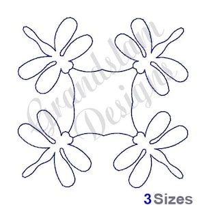 Bloc de courtepointe libellules Redwork - motif de broderie Machine, motifs de broderie, motifs de broderie, fichiers de broderie, téléchargement immédiat