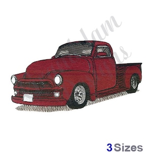 Classic Pickup Truck - Machine Embroidery Design, Embroidery Designs, Embroidery, Embroidery Patterns, Embroidery Files, Instant Download