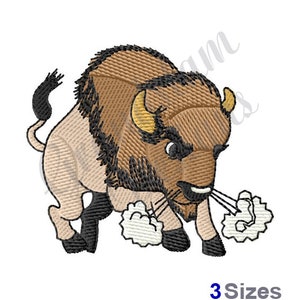 Bison - Machine Embroidery Design