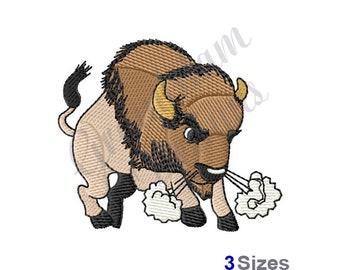 Bison - Machine Embroidery Design