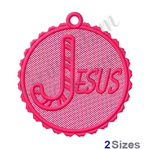 Jesus Ornament Free Standing Lace - Machine Embroidery Design