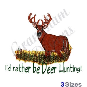 Deer Hunting - Machine Embroidery Design