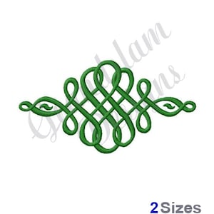 Elegant Swirl - Machine Embroidery Design