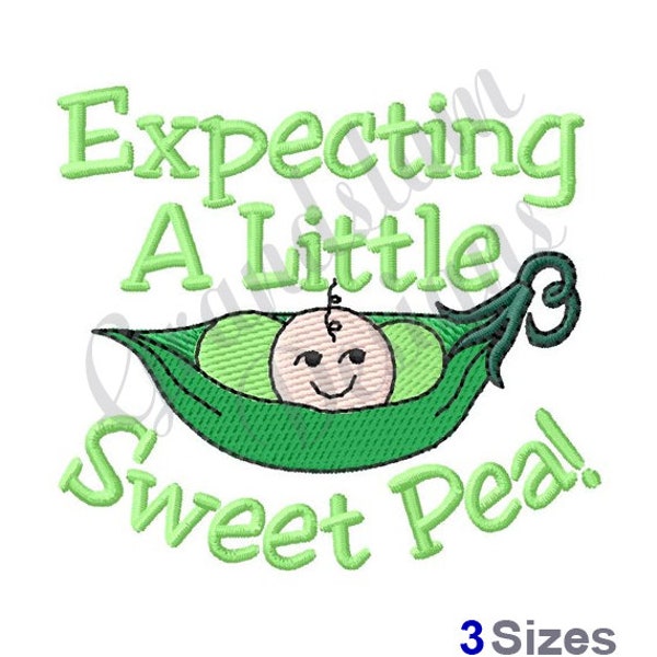 Expectant Mother - Machine Embroidery Design