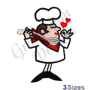 Tasting Chef - Machine Embroidery Design