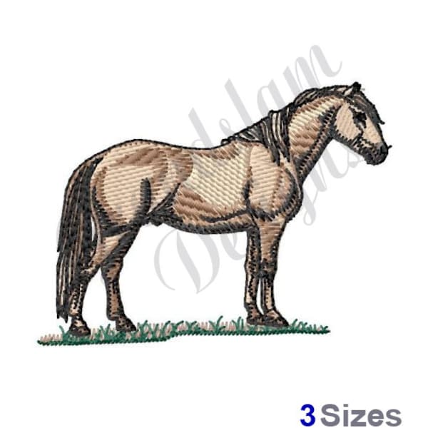 Camargue Horse  - Machine Embroidery Design, Embroidery Designs, Machine Embroidery, Embroidery Patterns, Embroidery Files, Instant Download