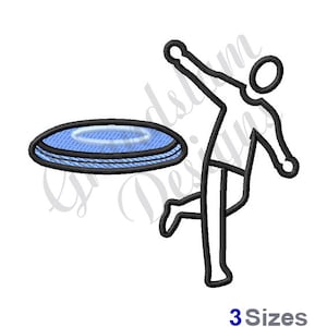 Disc Golf - Machine Embroidery Design, Embroidery Designs, Machine Embroidery, Embroidery Patterns, Embroidery Files, Instant Download