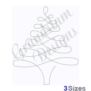 Weihnachtsbaum Quilt Block - Stickdatei, Stickdatei, Stickdatei, Stickdatei, Sofort Download
