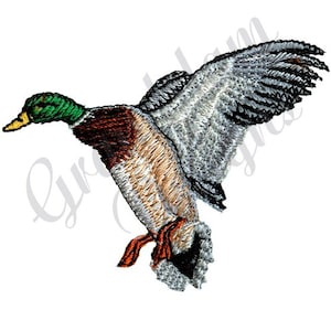Mallard Duck - Machine Embroidery Design, Embroidery Designs, Machine Embroidery, Embroidery Patterns, Embroidery Files, Instant Download