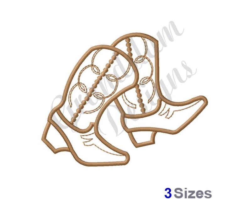Road To Rideout Embroidery Cowboy Boots