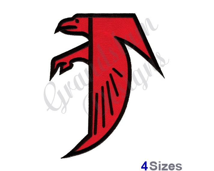 Falcon Filled - Machine Embroidery Design