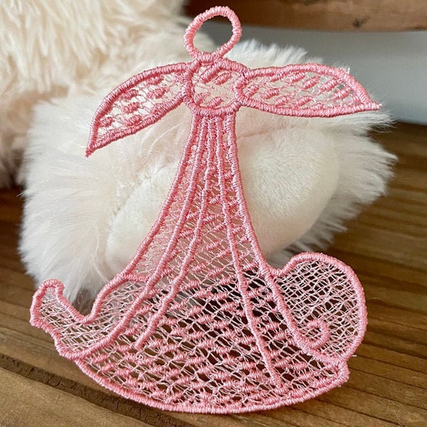 Fsl Baby Ornament Machine Embroidery Design, Embroidery Designs, Free Standing Lace, Embroidery Patterns, Embroidery Files, Instant Download