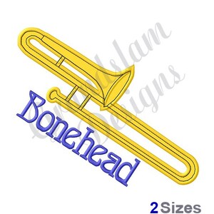 Bonehead - Machine Embroidery Design