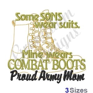 Proud Army Mom - Machine Embroidery Design, Embroidery Designs, Machine Embroidery, Embroidery Patterns, Embroidery Files, Instant Download