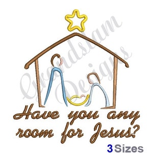 Irgendeine Szene Manger - Maschinenstickerei, Stickmuster, Stickerei, Stickmuster, Stickdateien, Instant Download