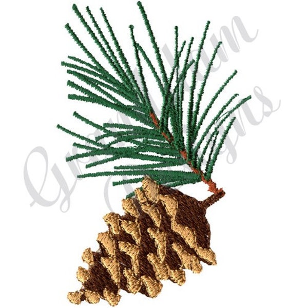 Pine Cone - Machine Embroidery Design