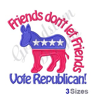 Don&#39;t Let Friends Machine Embroidery Design, Embroidery Designs, Machine Embroidery, Embroidery Patterns, Embroidery Files, Instant Download