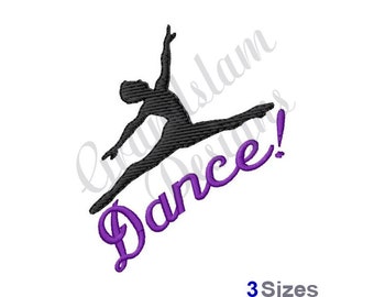 Dance - Machine Embroidery Design, Embroidery Designs, Machine Embroidery, Embroidery Patterns, Embroidery Files, Instant Download