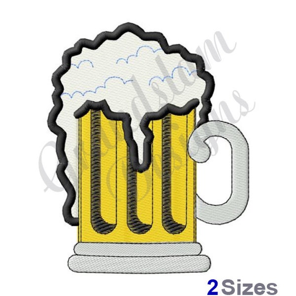 Beer Mug - Machine Embroidery Design