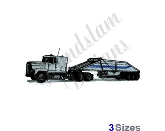 Belly Dump Truck -Machine Embroidery Design, Embroidery Designs, Machine Embroidery, Embroidery Patterns, Embroidery Files, Instant Download
