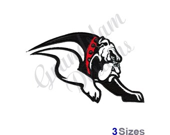 Bulldogs - Machine Embroidery Design