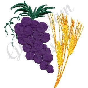 Communion Symbol -  Machine Embroidery Design, Embroidery Designs, Machine Embroidery, Embroidery Patterns & Files, Instant Download