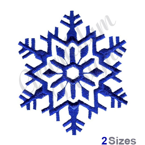 Snowflake - Machine Embroidery Design