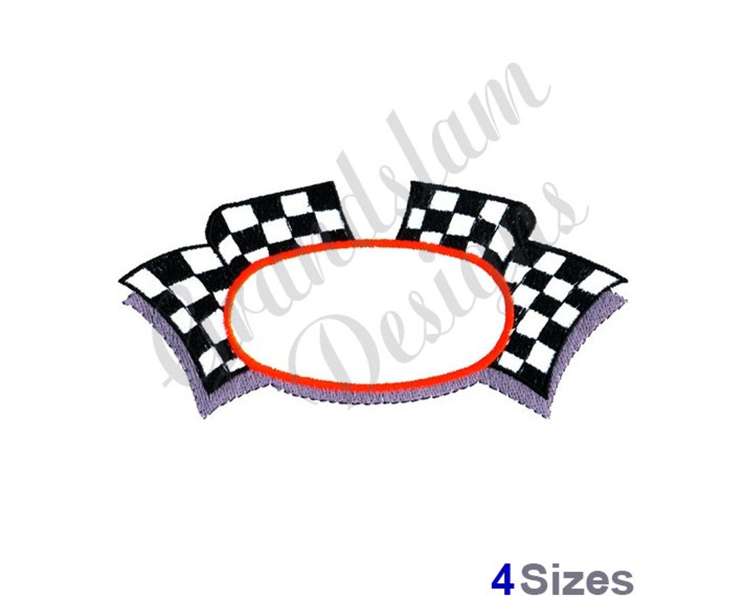 Racing Flags- Machine Embroidery Design, Embroidery Designs, Machine ...