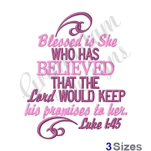 Bible Verse - Machine Embroidery Design, Embroidery Designs, Machine Embroidery, Embroidery Patterns, Embroidery Files, Instant Download