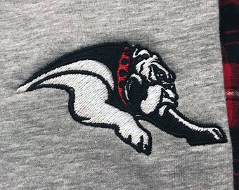 Bulldogs - Machine Embroidery Design