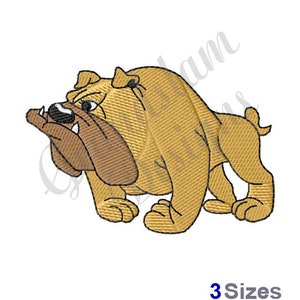 Bulldog - Machine Embroidery Design