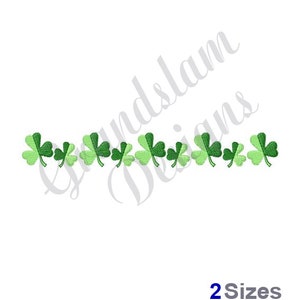 Shamrock Border - Machine Borduurwerk Ontwerp