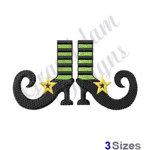 Witch Shoes - Machine Embroidery Design, Embroidery Designs, Machine Embroidery, Embroidery Patterns, Embroidery Files, Instant Download