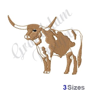 Longhorn Outline Machine Embroidery Design, Embroidery Designs, Machine Embroidery, Embroidery Patterns, Embroidery Files, Instant Download