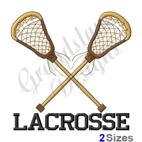 Lacrosse Embroidery Etsy