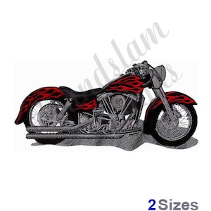 Cruiser Motorcycle - Machine Embroidery Design, Embroidery Designs, Embroidery, Embroidery Patterns, Embroidery Files, Instant Download