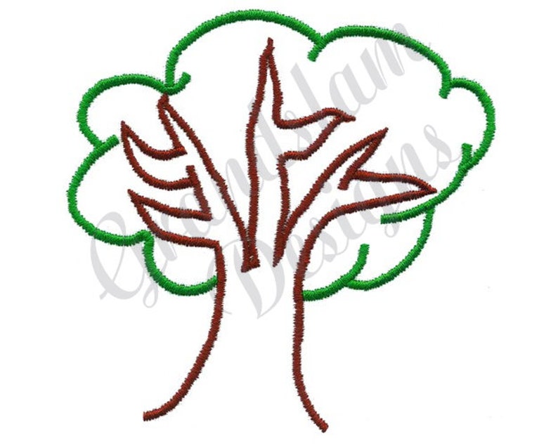 Outline tree machine jessecmault design  etsy