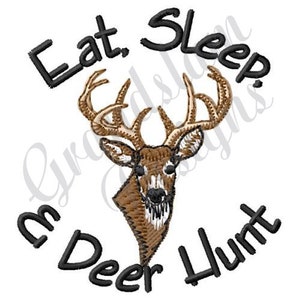 Deer Hunter - Machine Embroidery Design, Embroidery Designs, Machine Embroidery, Embroidery Patterns, Embroidery Files, Instant Download