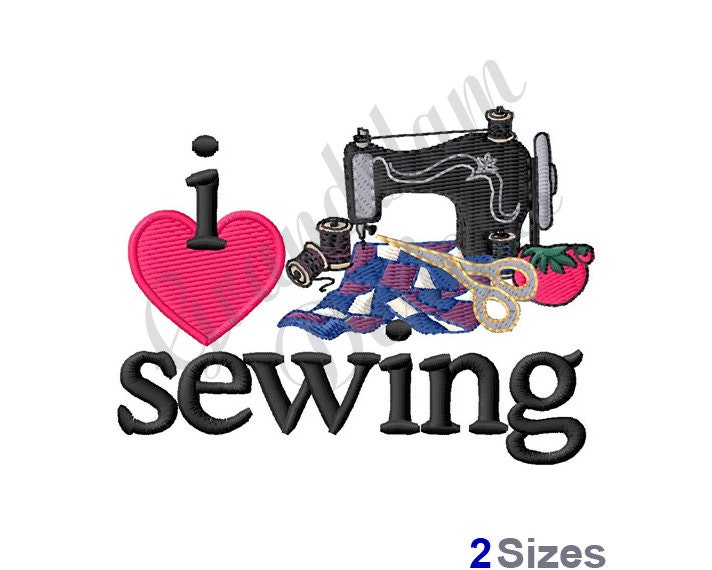 Sewing Machine - Machine Embroidery Design - Etsy