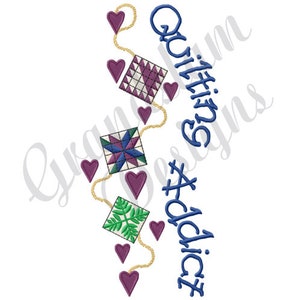 Quilting Addict - machineborduurontwerp, borduurontwerpen, machineborduurwerk, borduurpatronen, borduurbestanden, direct downloaden