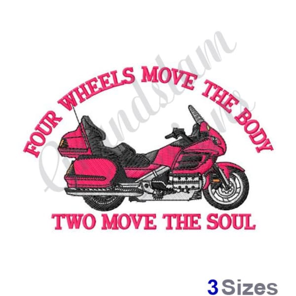 Motorcycle Soul - Machine Embroidery Design